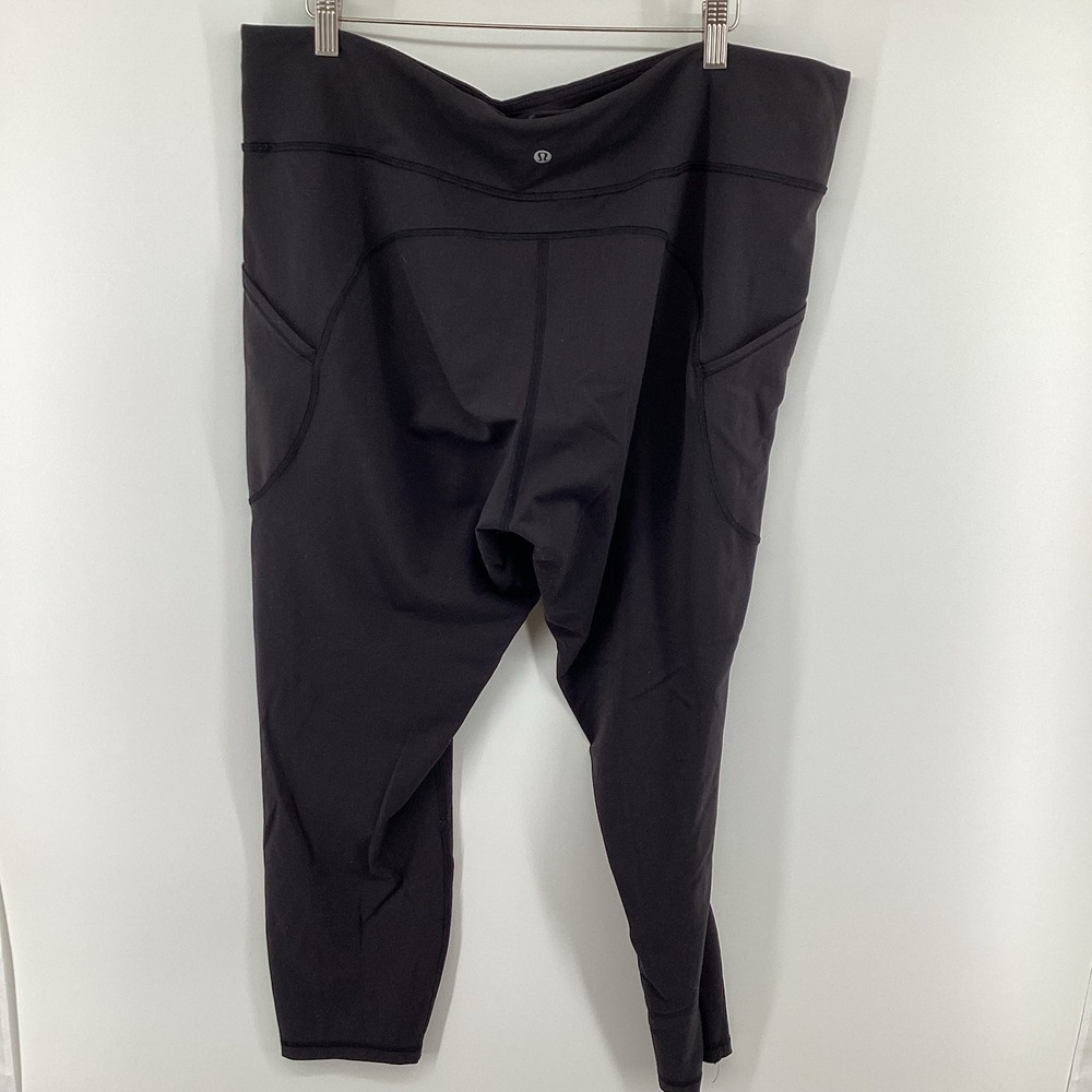 Ladies Lululemon Wunder Train High Rise Leggings LW5CQFS -Black- 20 - Picture 3 of 5